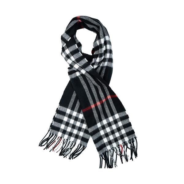 Grid Loom Scarf