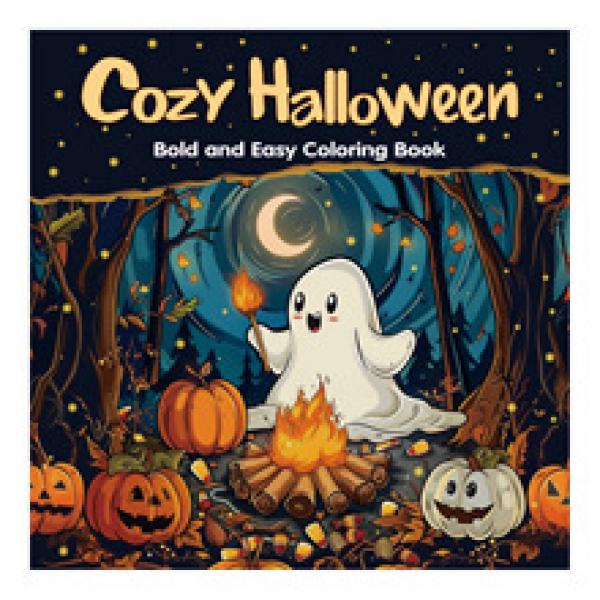 Cartoon Ghost Coloring Book