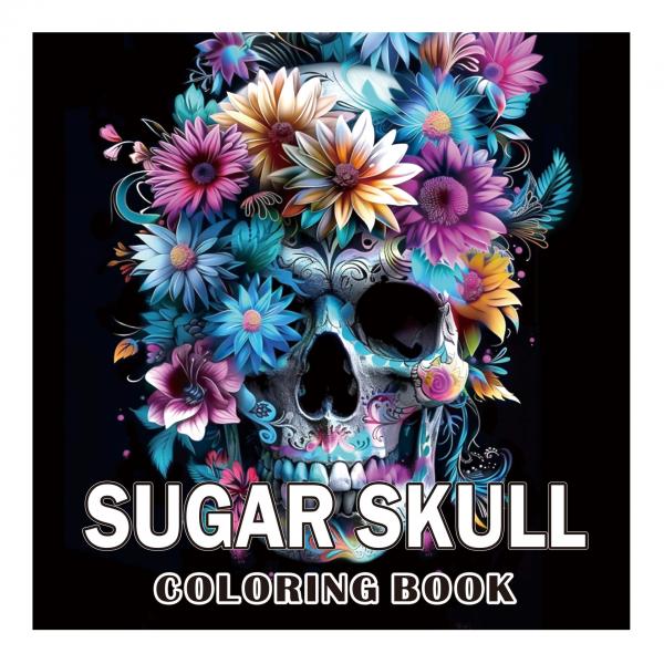 Skull Coloring Book