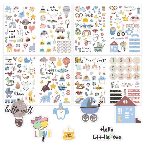 Baby Scrapbook Sticker