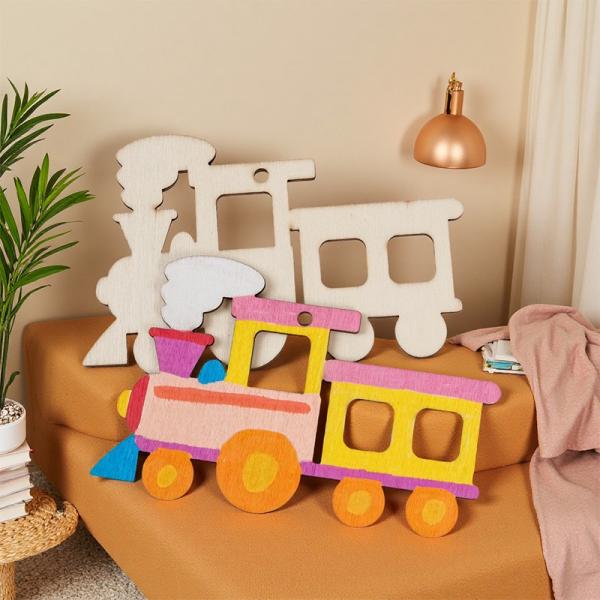 Little Train Wooden Chip