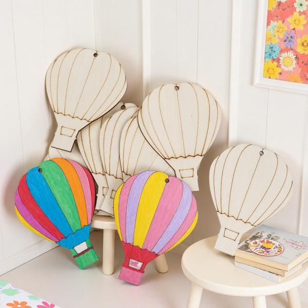 Wooden Hot Air Balloon