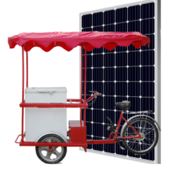 Solar Ice Cream Tricycle