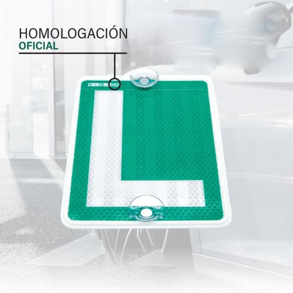 Suction Cup Style Spanish Novice L Logo