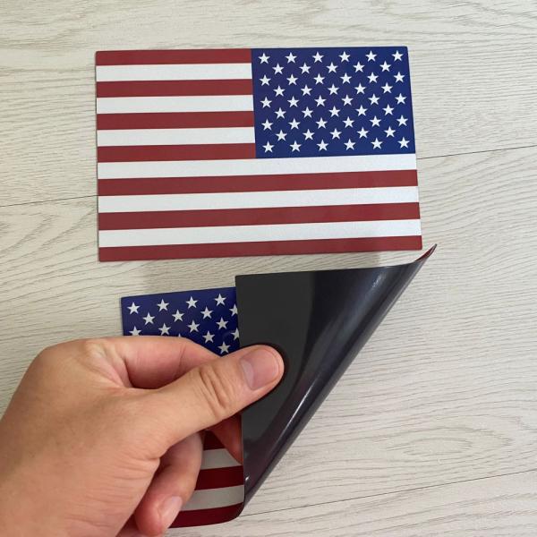 Magnetic Flag Car Decal