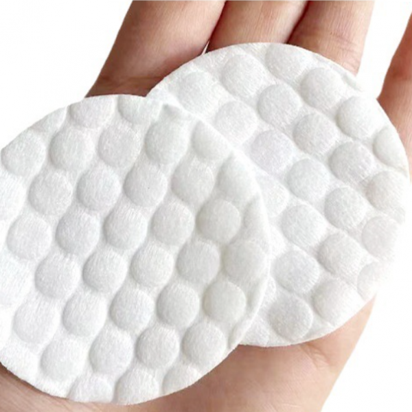 Round Cosmetic Wipe